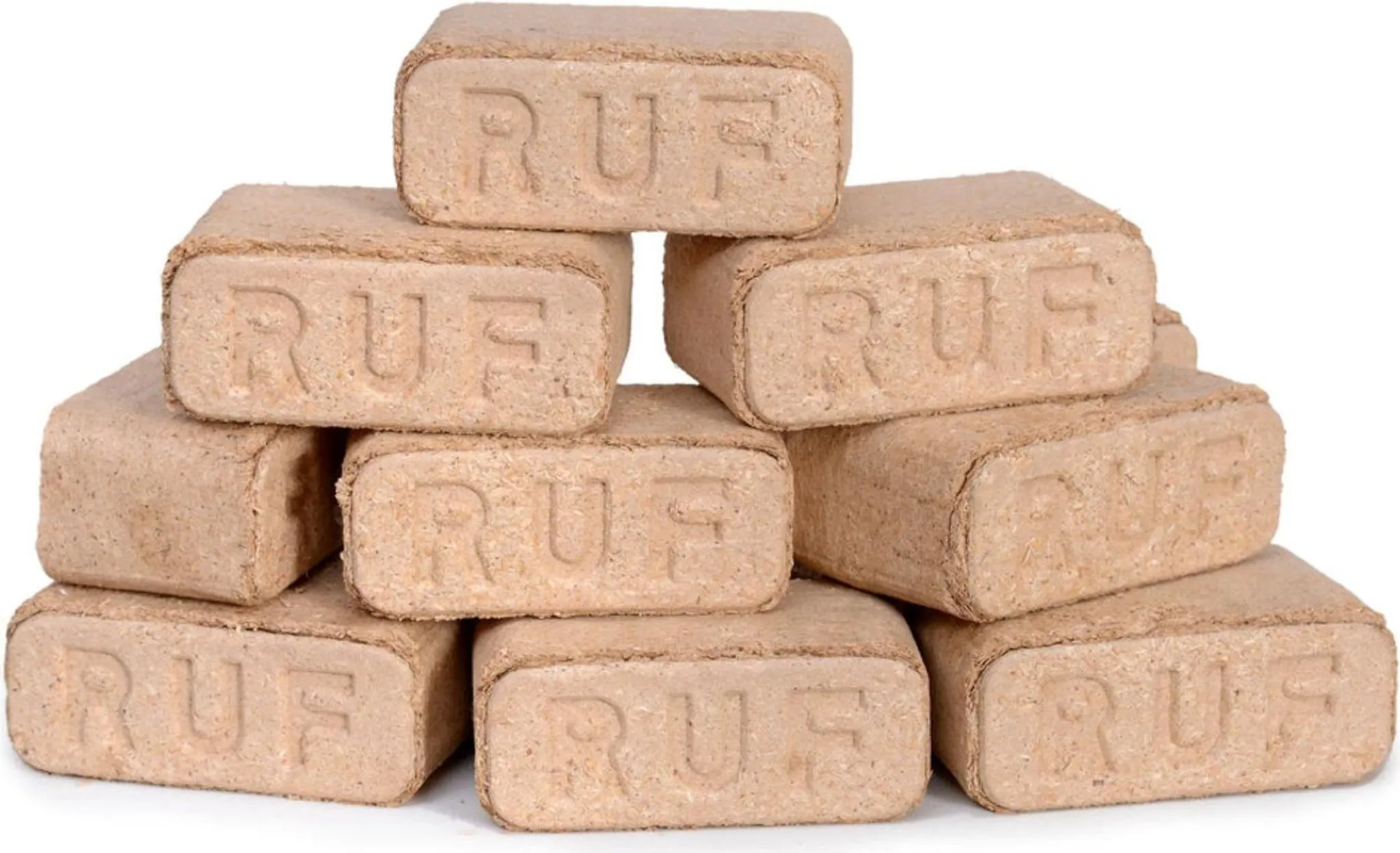 RUF Briketts, 100 % Buche – 960 kg Palette (96 Packungen à 10 kg) Hartholzbriketts – Kaminbriketts, Ofenbriketts – für Holzöfen – Bild 6