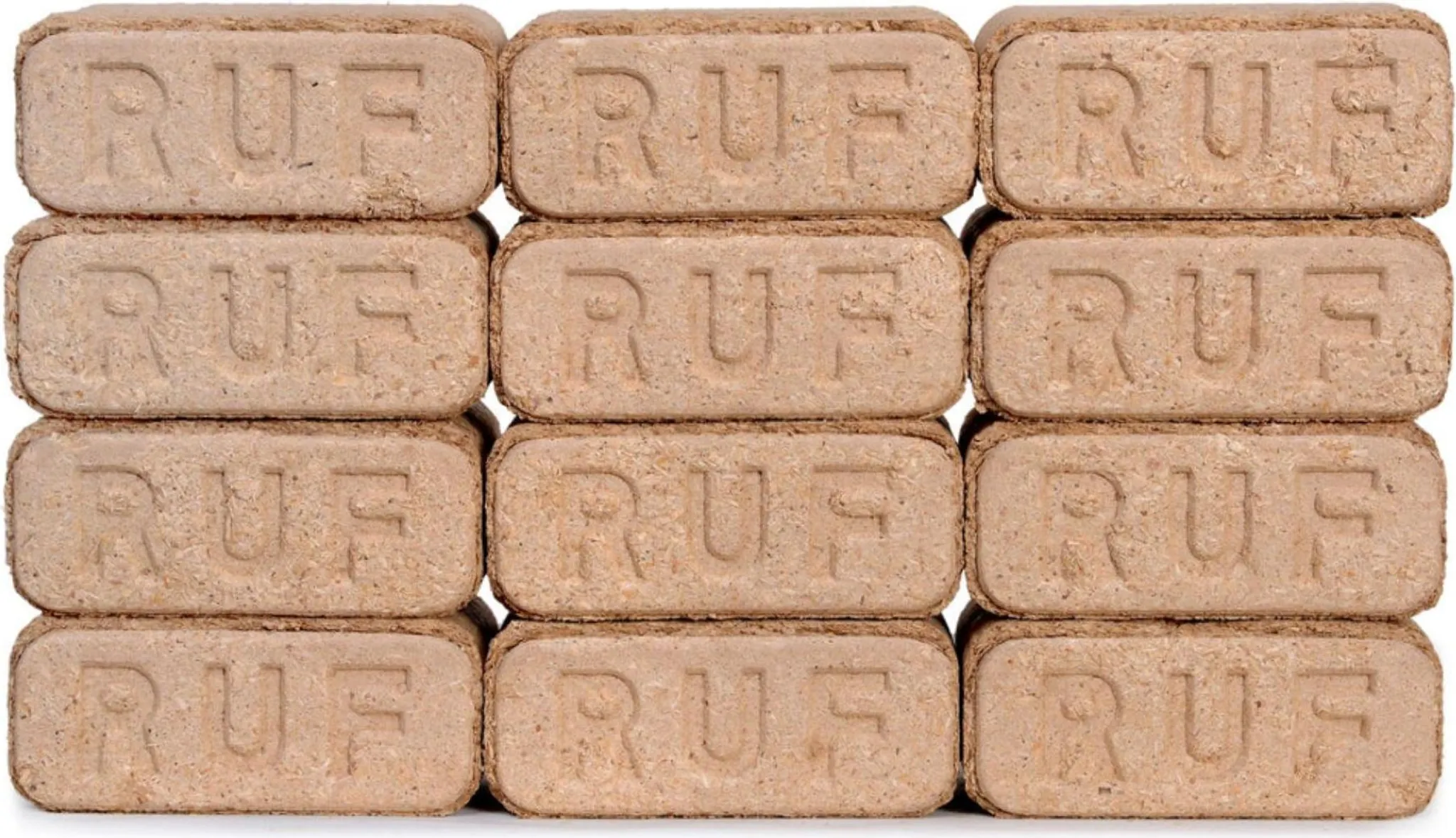 RUF Briketts, 100 % Buche – 960 kg Palette (96 Packungen à 10 kg) Hartholzbriketts – Kaminbriketts, Ofenbriketts – für Holzöfen – Bild 5