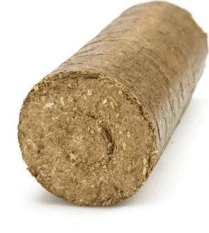 PREMIUM Hartholz Holzbriketts rund, 48 x 10kg Briketts, 480kg Palette