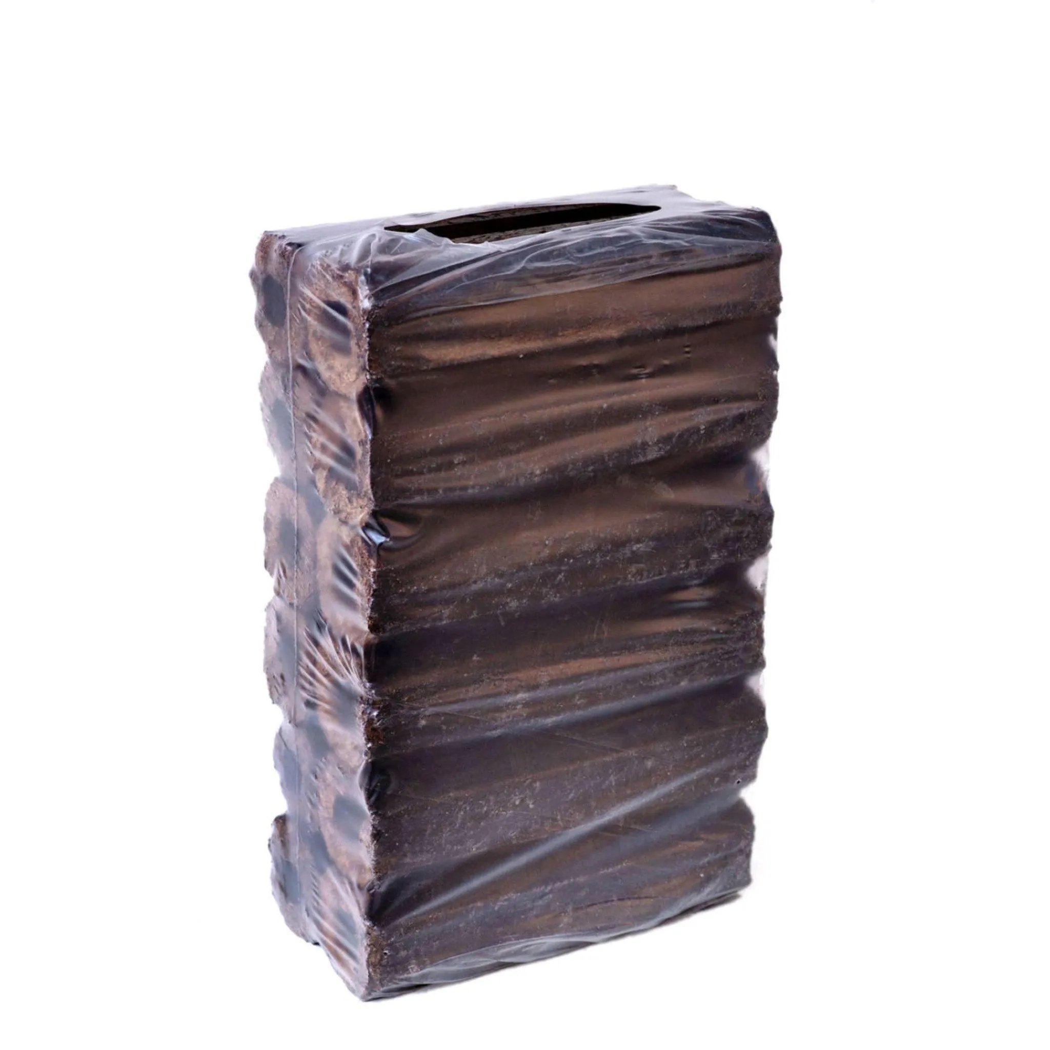 PiniKay 100 % Eichenholzbriketts – perforiert, achteckig, 960 kg Palette, 96 Packungen à 10 kg – Hoher Heizwert – Bild 3