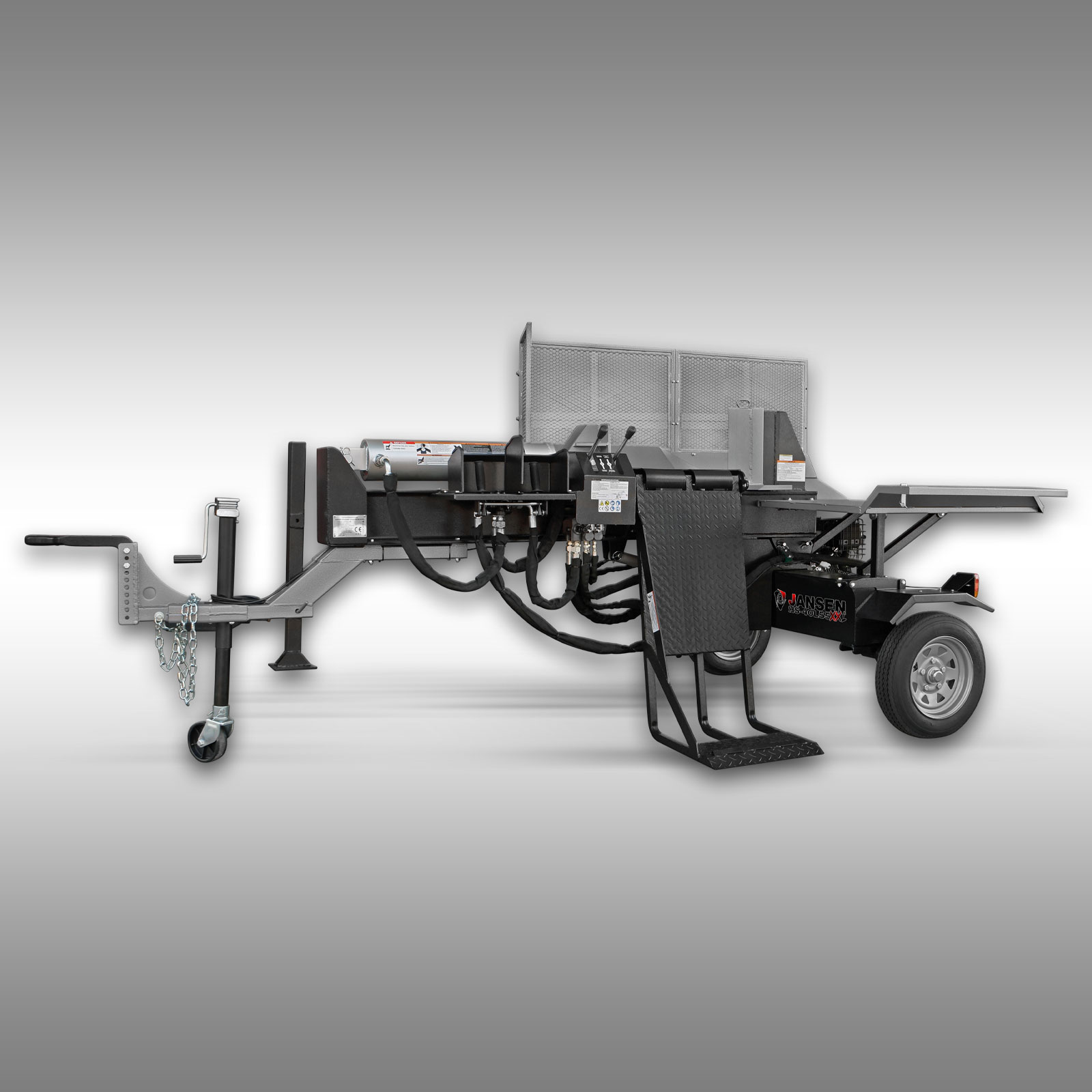 Holzspalter Jansen HS-40L55-XXL, Benzin, 40t, 55cm, hydr. Spaltkreuz