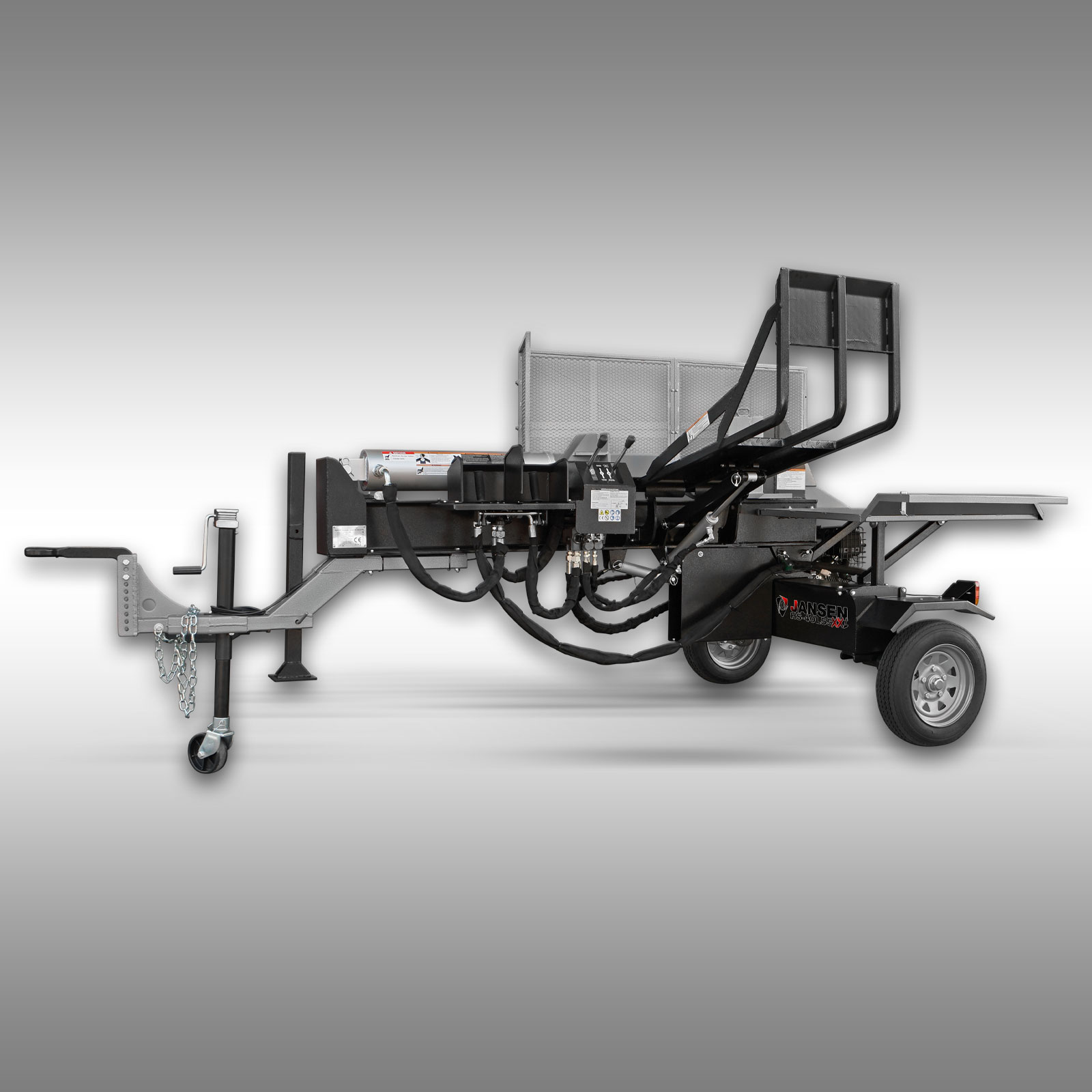 Holzspalter Jansen HS-40L55-XXL, Benzin, 40t, 55cm, hydr. Spaltkreuz – Bild 7