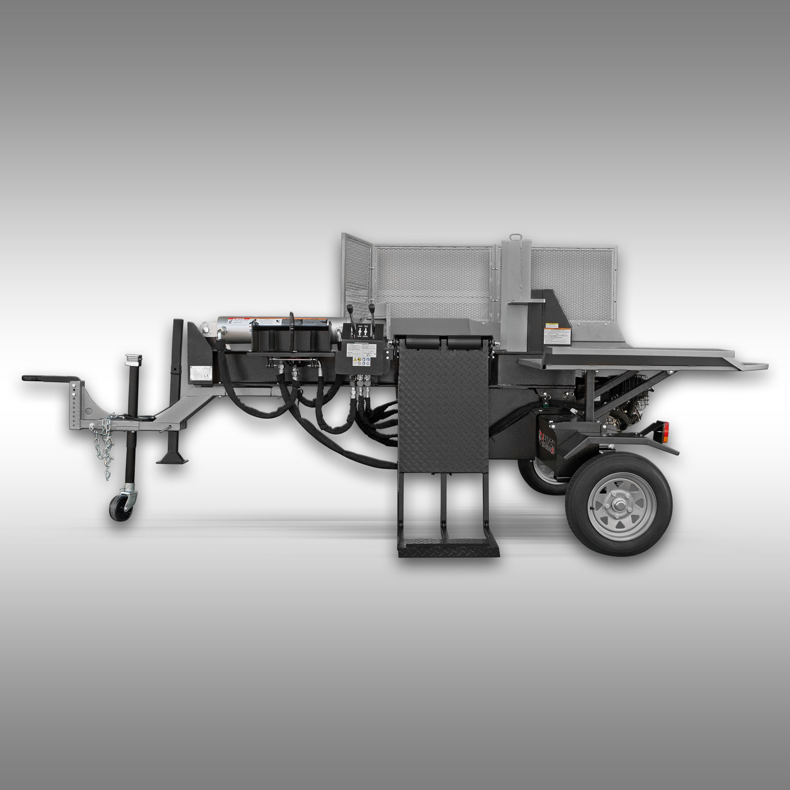 Holzspalter Jansen HS-40L55-XXL, Benzin, 40t, 55cm, hydr. Spaltkreuz – Bild 6